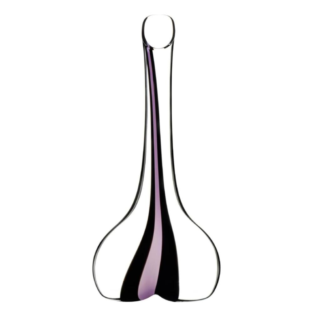 DECANTADOR BLACK TIE SMILE STRIPE PINK 2009/01-2 S1 RIEDEL